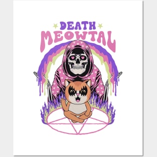 Death Meowtal Posters and Art
